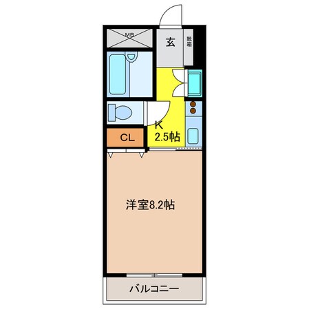 メープルタウン扶桑の物件間取画像